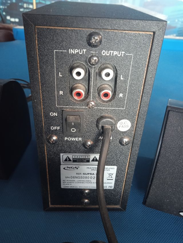altavoces cubo 2.1 NGS