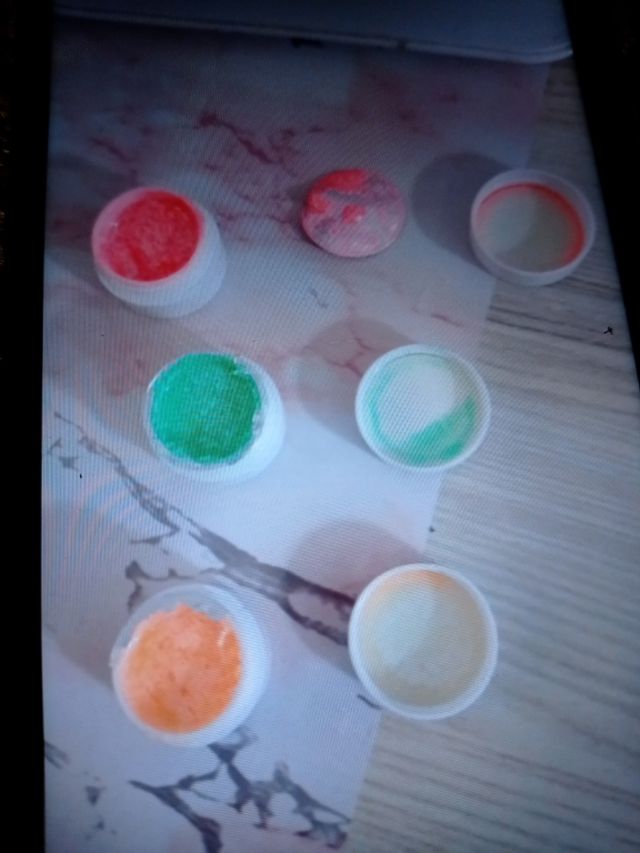 Gel color unghie effetto neve