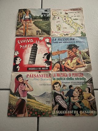 Lotto dischi vinile Folklore