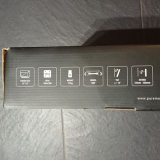 Soporte pared TV máximo 23 pulgadas