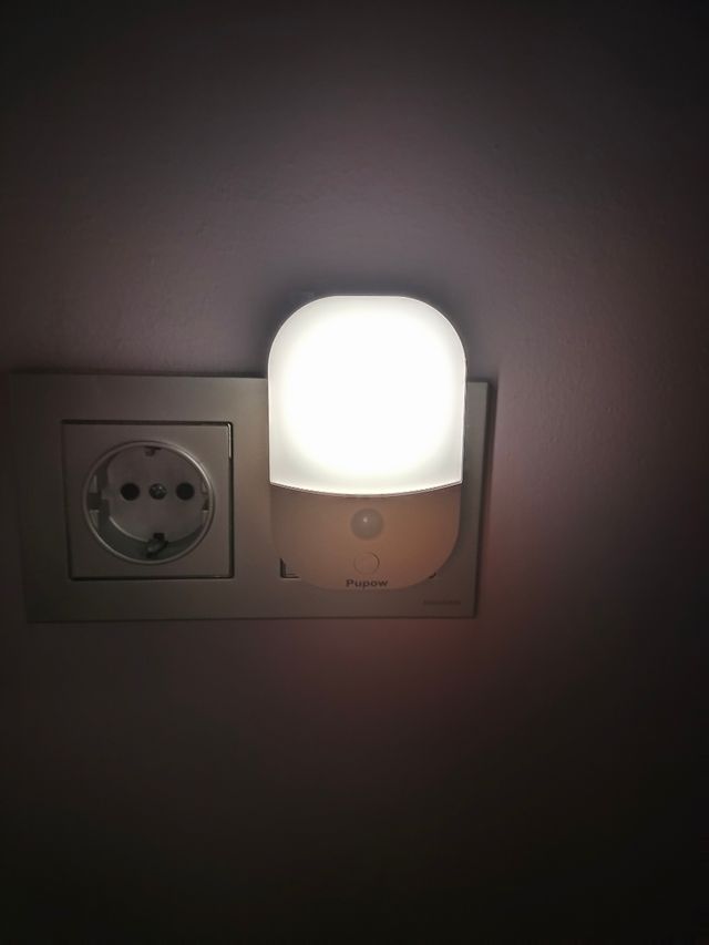 Luz nocturna para dormitorio