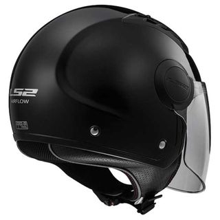 CASCO MOTO LS2 AIRFLOW JETS OF562 NEGRO