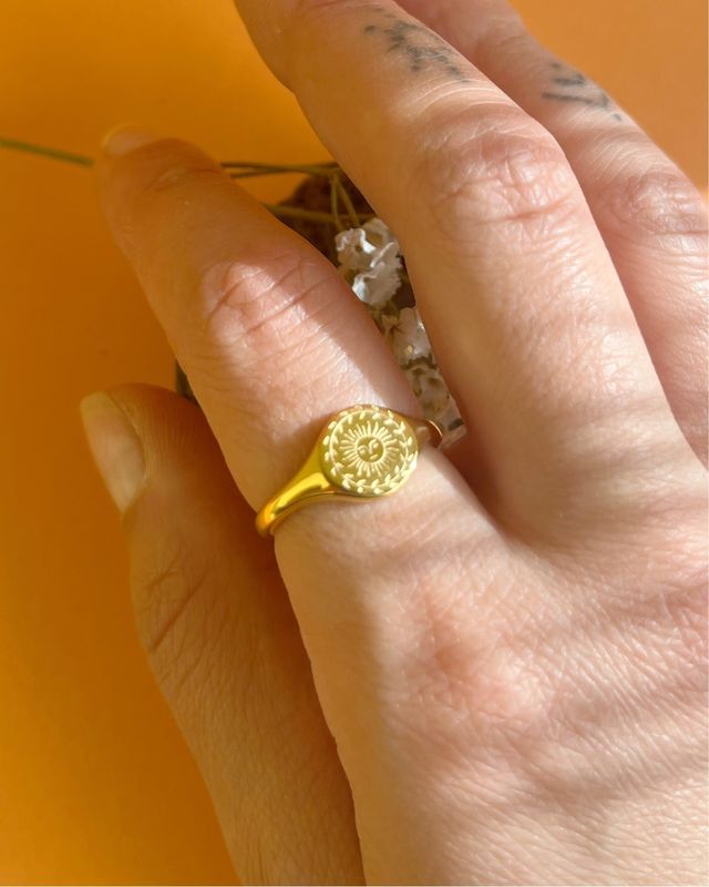 Anel boho Sol da Alegria