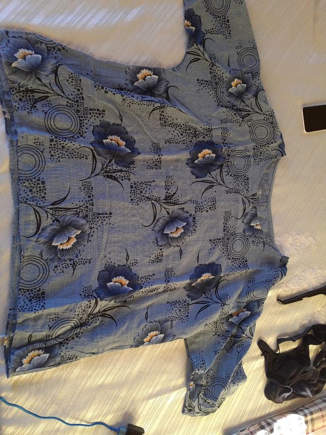 Blusa donna estiva floreale