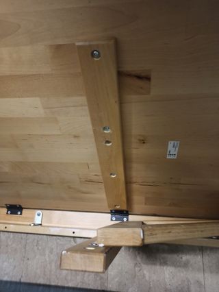 Tavolo pieghevole da parete Ikea norbo