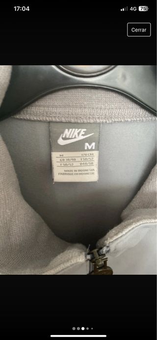 chaqueta vintage nike