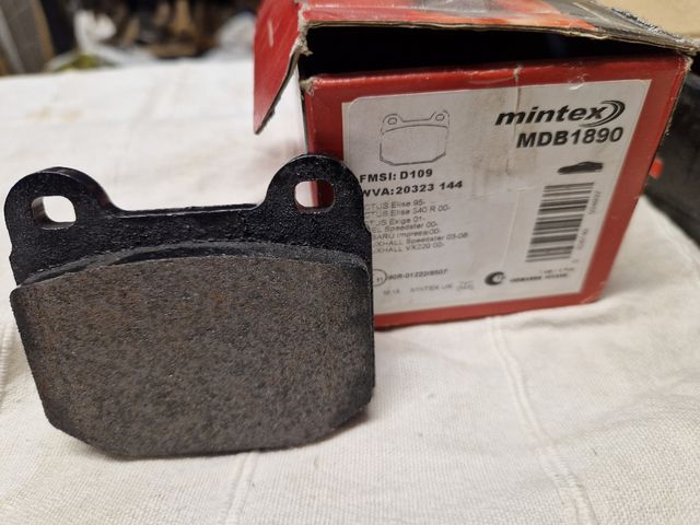 Pastiglie freno ant e post Subaru WRX