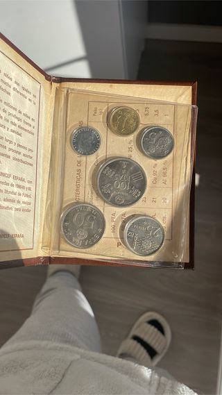 Colección 25 pesetas España 82 