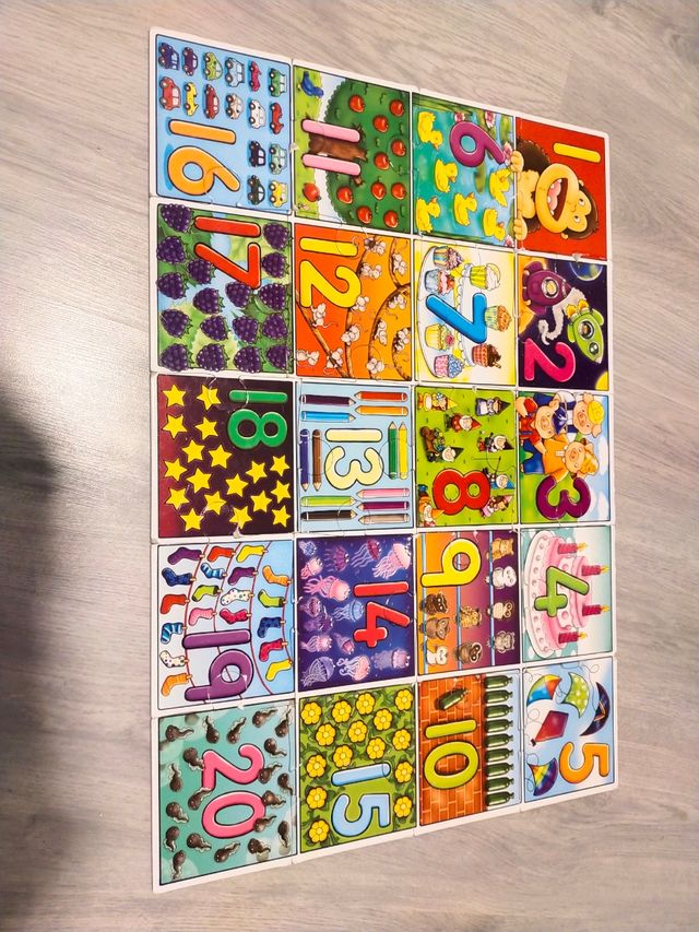 Puzzle Jigsaw Big Number