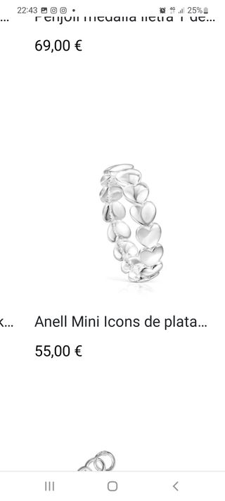Anillo TOUS