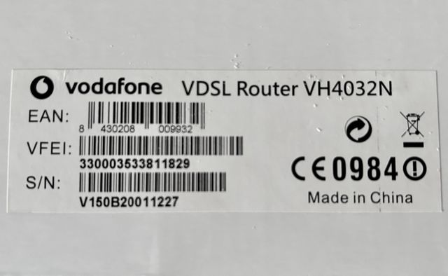 Router VDSL VH4032N