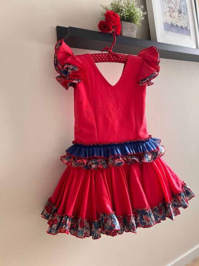 vestido flamenca niña