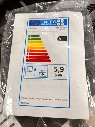 ESTUFA DE PELLET 6 KW