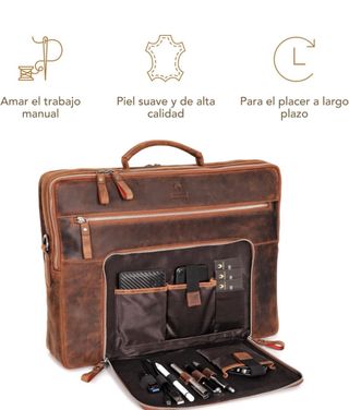 Maletín de piel Donbolso