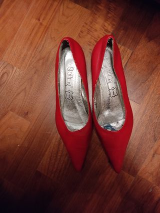 Zapatos rojos 38