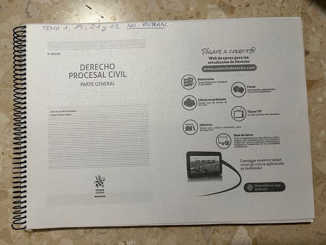 Derecho Procesal Civil Parte General