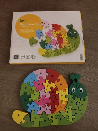 Puzzle Madera Abecedario