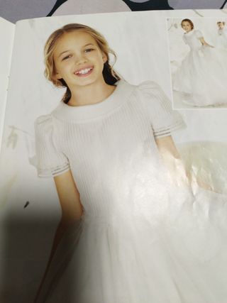 Vestido de comunión niña