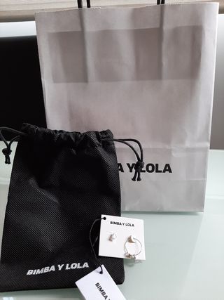 Pendientes BIMBA Y LOLA Letra L