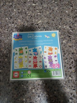 Puzzle Peppa Pig los colores 