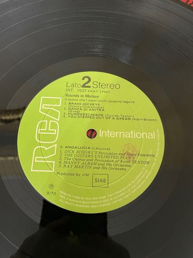 Vinile Sounds in motion