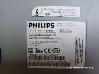 TV PHILIPS VCR COMBO