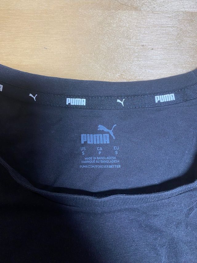 Camiseta Puma negra