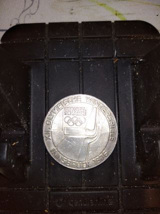 100 Shilling Olimpiadi 1976  vintage argento 