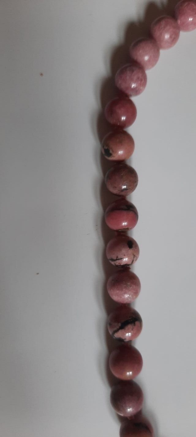 COLLAR DE REDONITA 8 MM -- ARTE MINERAL