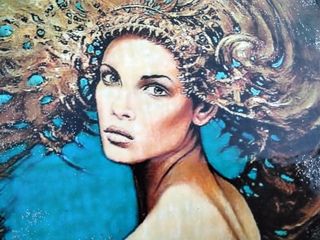 Vassoio e portavassoio decuoupage 