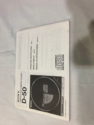 Sony D-50 Reproductor CD Vintage