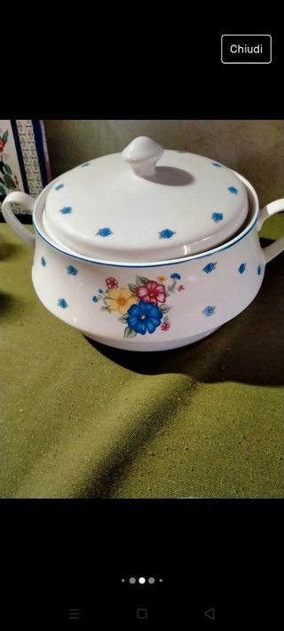 Set da portata vintage 3 pezzi