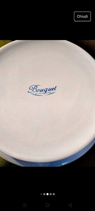 Set da portata vintage 3 pezzi