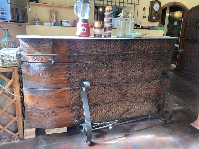 trilla antigua echa barra