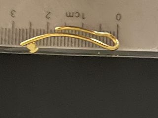 pendiente clip single tous