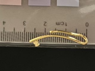 pendiente clip single tous