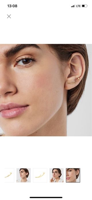 pendiente clip single tous