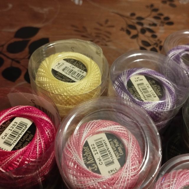 Gomitoli cotone per ricamo Anchor