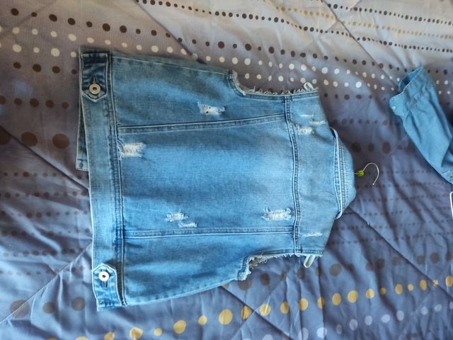 Chaleco vaquero mujer