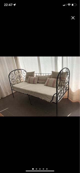 cama-sofa antiguo