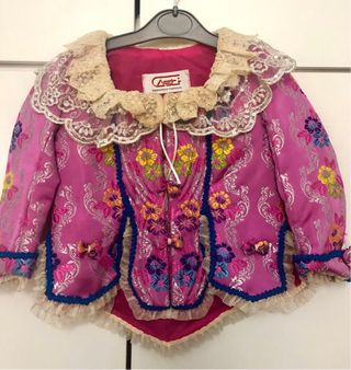 traje de fallera niña