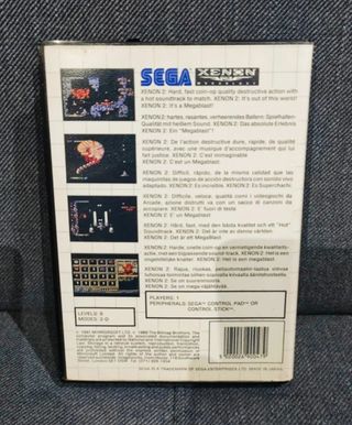 Xenon 2 Megablast Master System