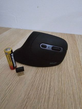 Ratón Trust Verro Ergonómico Inalámbrico USB 