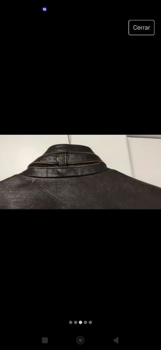 Cazadora estilo motorista