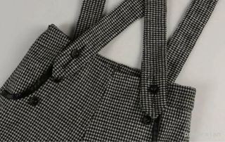 Nuevo sin estrenar T34 Jumpsuit lana pata gallo