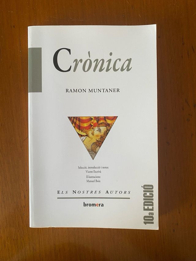 Llibre: Crònica, els nostres autors