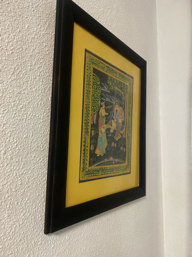 Tapiz Indu enmarcado