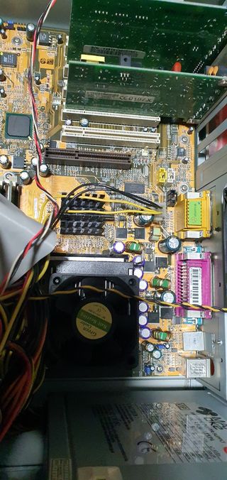 Placa base retro pentium 4