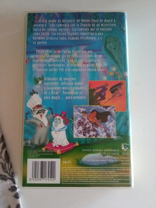 Película VHS Pocahontas