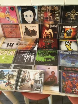 Cds 5€unidad heavy rock metal grunge ñu death tras